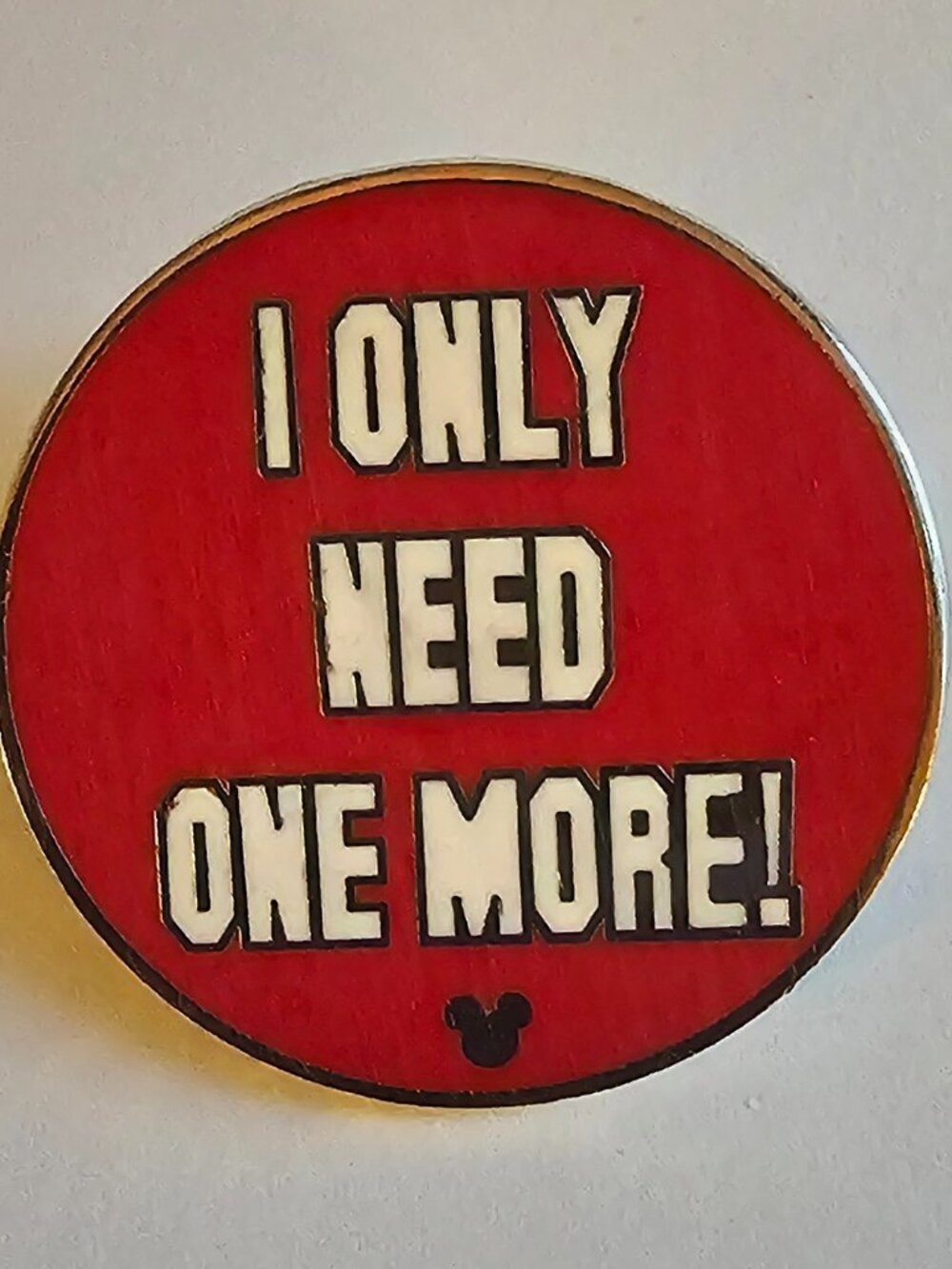 DISNEY Pin Trading ~ Pin Trading ~ I ONLY NEED ONE MORE! ~Hidden Mickey~2010~P27